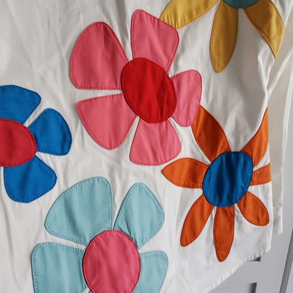 Faconnable white pinstripe and flowers - Picture 7 of 7